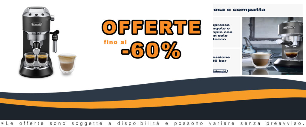De'Longhi Dedica EC685.BK Macchina Caffè Espresso Manuale, compatibile con caffè in polvere e cialde, montalatte per cappuccini.