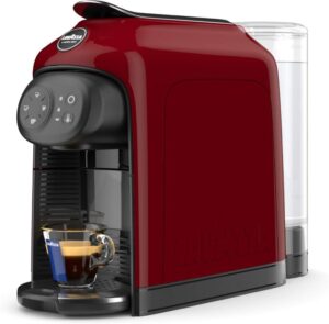 Lavazza a Modo Mio Idola Macchina Caffè, Touch, 1.1 L, Red Fire, design elegante e funzionale, ideale per preparare caffè di qualità