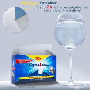 Pastiglie decalcificanti Oputec per macchine da caffè, compatibili con Jura, Senseo, Siemens, Tassimo e Delonghi  