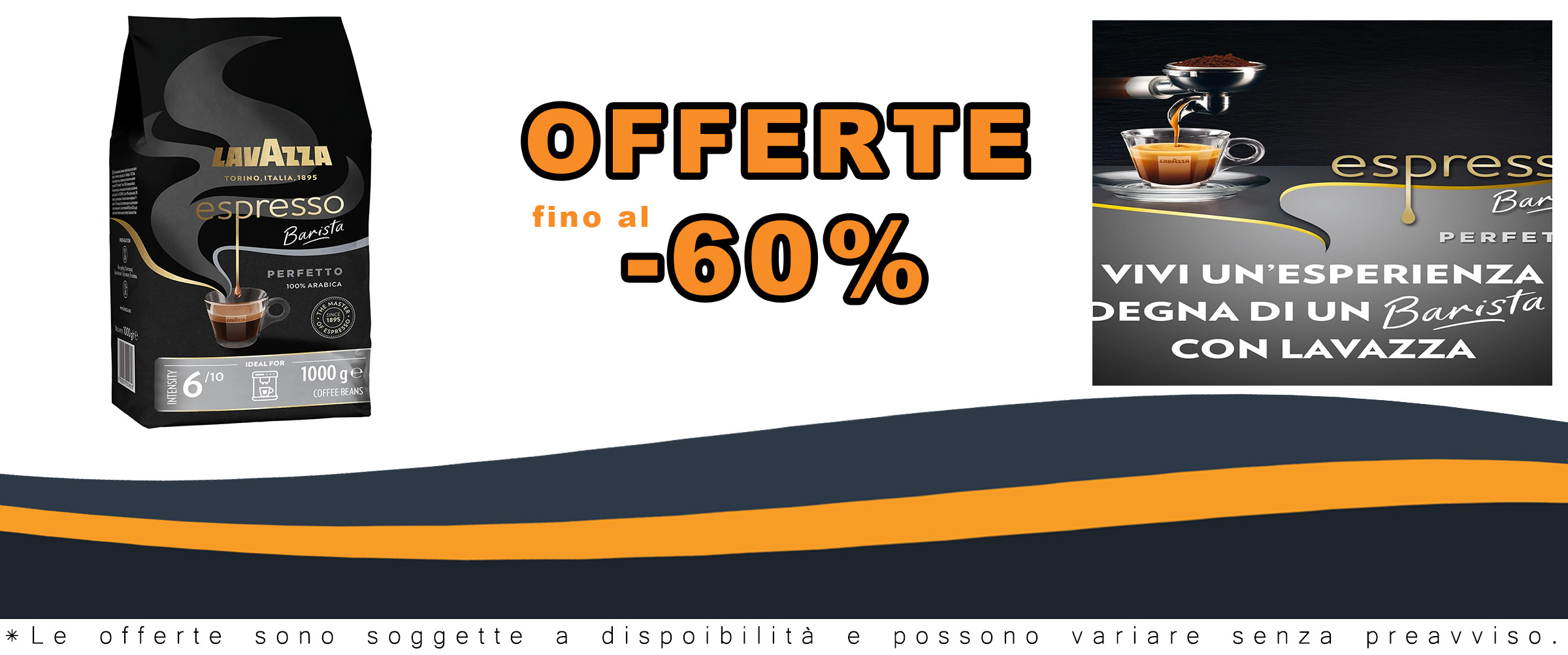 Lavazza Espresso Barista Perfetto, caffè in grani 100% Arabica con note aromatiche floreali 