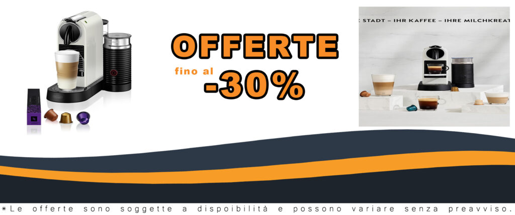 Nespresso Citiz & Milk con Aeroccino EN267.WAE, macchina da caffè compatta e versatile, con design elegante in colore bianco.