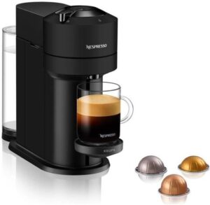 Krups Vertuo Next - Macchina per caffè espresso Nespresso con 5 misure di tazzine