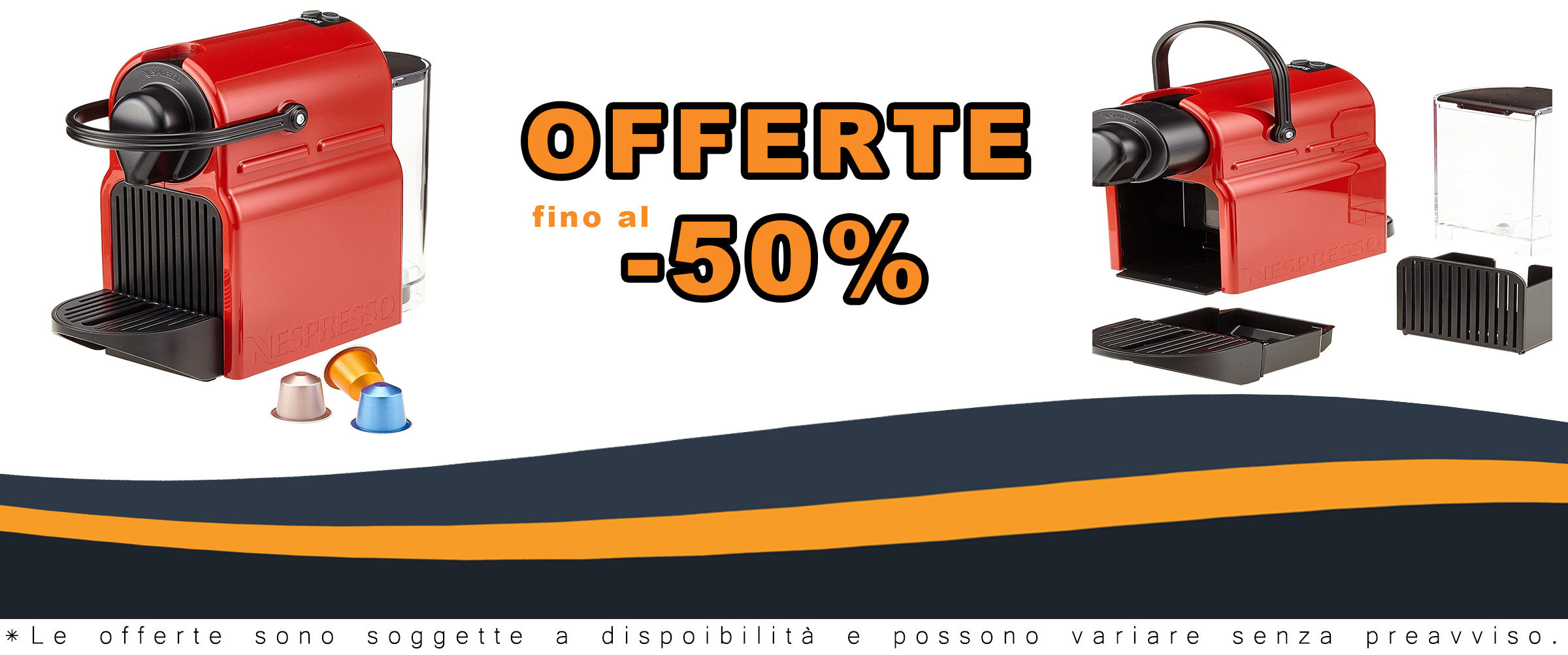 Krups Macchina Caffè INISSIA RED XN1005 in primo piano con design compatto e moderno, perfetta per preparare caffè espresso
