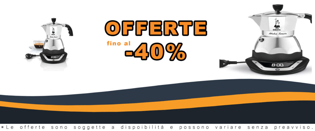 Bialetti Moka Timer, la caffettiera elettrica con timer incorporato per preparare fino a 6 tazze di caffè perfetto.