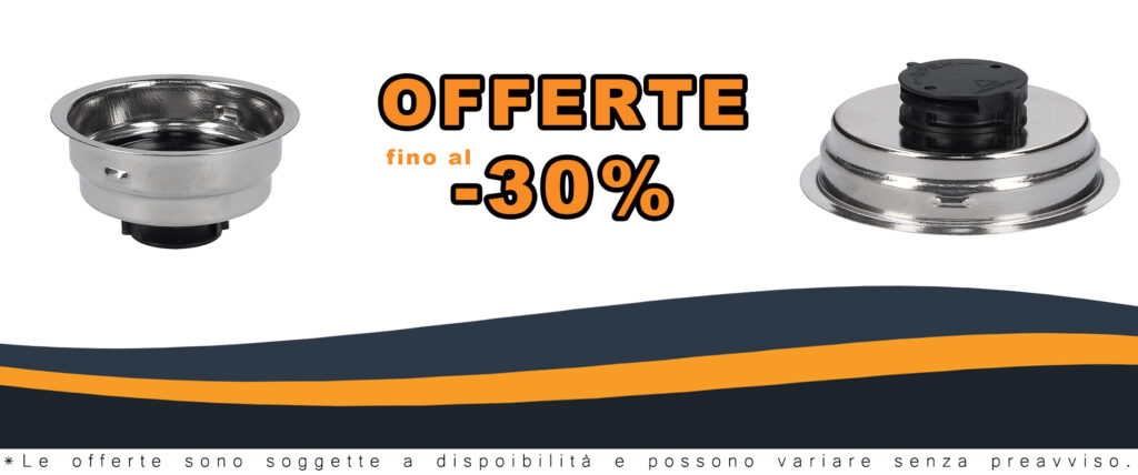 Filtro 2 Tazze Jpshop per Macchina Caffè Delonghi, ideale per preparare caffè in polvere facilmente