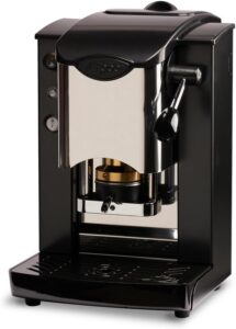 Faber Coffee Machines Modello Slot Inox, macchina da caffè a cialde ese 44mm con pressacialda in ottone regolabile