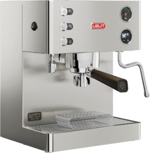 Lelit PL92T Elizabeth, macchina da caffè prosumer dual boiler in acciaio inossidabile con LCC per un controllo avanzato dei parametri