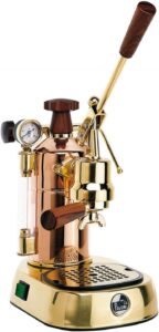 Pavoni Professional PRG Semi-automatica Macchina per Espresso 1.6L 16 Tazze Oro in primo piano