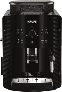 Krups Essential EA810870, macchina per caffè espresso con riscaldamento rapido e beccuccio regolabile