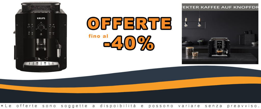 Krups Essential EA810870, macchina per caffè espresso con riscaldamento rapido e beccuccio regolabile