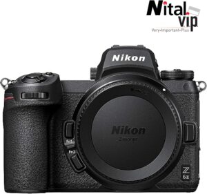 Nikon Z6II Body Fotocamera Mirrorless Full Frame in nero con sensore CMOS da 24.5 MP e mirino OLED da 3.690k punti