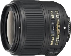 Nikon AF-S NIKKOR 35mm f/1.8G obiettivo fotografico compatto e performante, nero