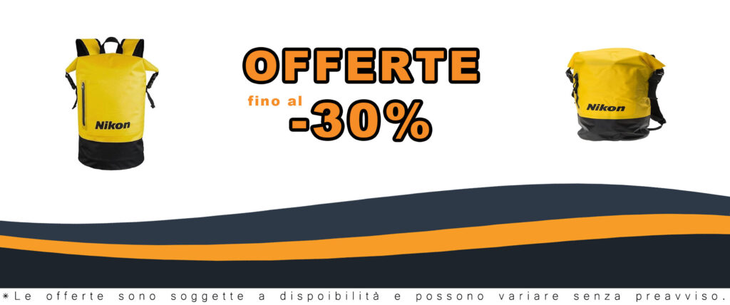 Zaino impermeabile Nikon 20L con tasca anteriore impermeabile, perfetto per fotocamere, colore giallo