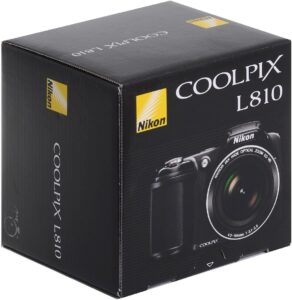 Nikon Coolpix L810 Fotocamera Digitale 16.44 Megapixel con zoom ottico 26x e registrazione video HD