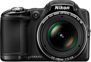 Nikon Coolpix L830 Fotocamera Digitale, display LCD da 3 pollici e zoom ottico 34x