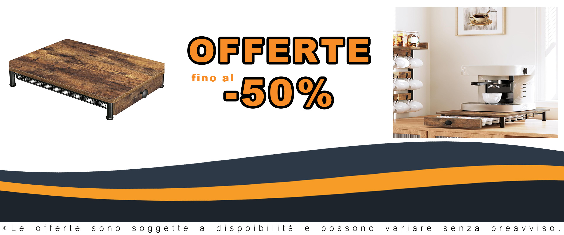 YATINEY Porta Capsule Caffè in marrone vintage, perfetto per organizzare fino a 35 capsule di caffè K-Cup e Nespresso  