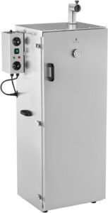 Royal Catering RC-FS1300, bruciatore per affumicatura, 147 litri con 8 griglie in acciaio inox