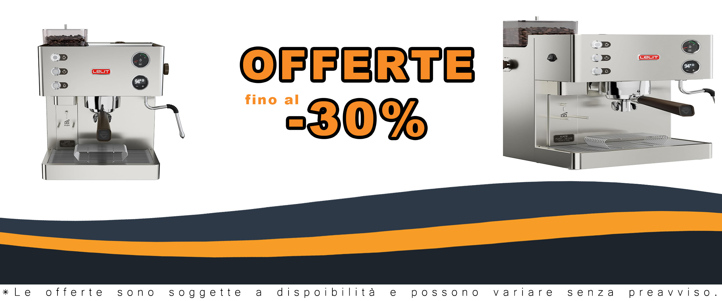 Lelit Kate PL82T, macchina da caffè con montalatte e macinacaffè integrato, display LCC per il controllo dei parametri