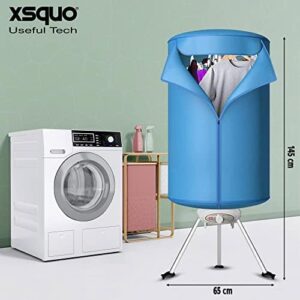 Asciugatrice portatile Secamatic Turbo Plus, compatta e ad aria calda da 1000W, ideale per un’asciugatura rapida ed efficiente.