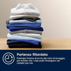 Lavatrice Electrolux PerfectCare 500 con tecnologia TimeCare e funzione TimeManager, modello EW2F5W82, colore bianco