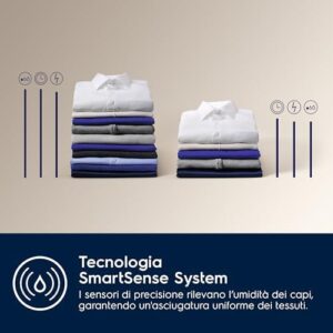 Immagine dell'Electrolux Asciugatrice 900 PerfectCare 9kg EW9H297DY, con tecnologia CycloneCare e capacità di 9 kg