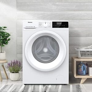 Hisense WDQE8014EVJM Lavasciuga 8+5 Kg con motore Inverter e funzione vapore