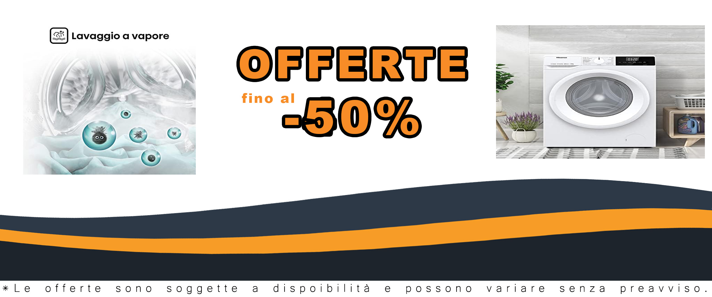 Hisense WDQE8014EVJM Lavasciuga 8+5 Kg con motore Inverter e funzione vapore