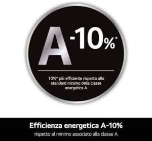 Lavatrice LG AI DD F2R3S09AIDD a carica frontale, classe A, con tecnologia AI Wash e motore Inverter Direct Drive