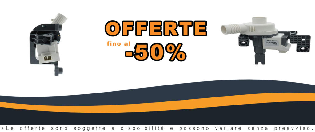 Pompa di Scarico ERP W10876600 per Lavatrice in primo piano