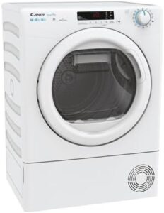 Candy Smart Pro Slim Asciugatrice 7 Kg, design compatto, pompa di calore, controllo tramite app e Wi-Fi, classe A+