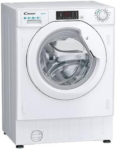Lavatrice Candy CBW 27D1E-S da incasso, 7 kg, 1200 rpm, motore Inverter, colore bianco  