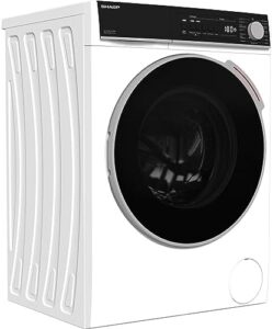 SHARP ES-NFB714CWA-DE Lavatrice con Caricamento Frontale, 7 kg, 1400 Giri/min, Funzione Vapore e Programma Breve