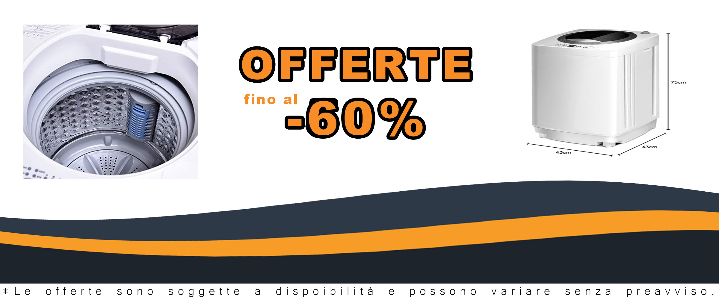 COSTWAY 2 in 1 Lavatrice Portatile, compatta e funzionale, ideale per appartamenti e campeggi