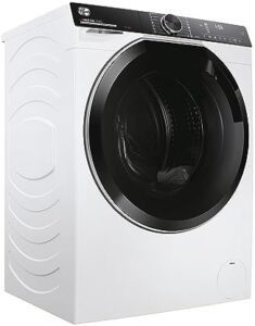Hoover H-WASH 700 Lavatrice 10 Kg, modello bianco con controllo tramite app e Wi-Fi.