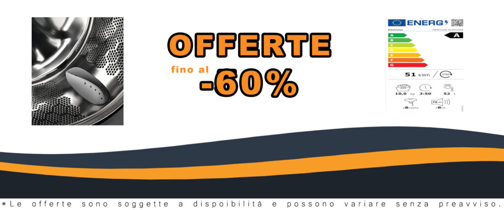 Electrolux 600 EW6F210G, lavatrice a carica frontale 10 Kg, classe A, con tecnologia SensiCare e Motore Inverter+