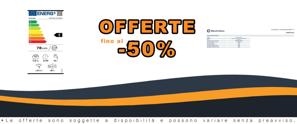 Electrolux EW2T570L Lavatrice Carica dall'Alto 7kg, design compatto ed efficiente