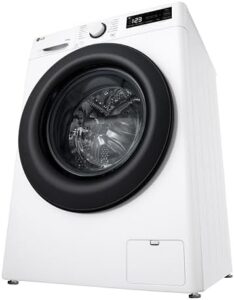 LG AI DD D4R3009NSWB Lavasciuga 9 - 6kg con motore Inverter Direct Drive e lavaggio a vapore