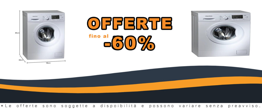 Lavatrice SANGIORGIO Carica Frontale Slim F510L 5 Kg, perfetta per spazi ridotti e con classe energetica A++.