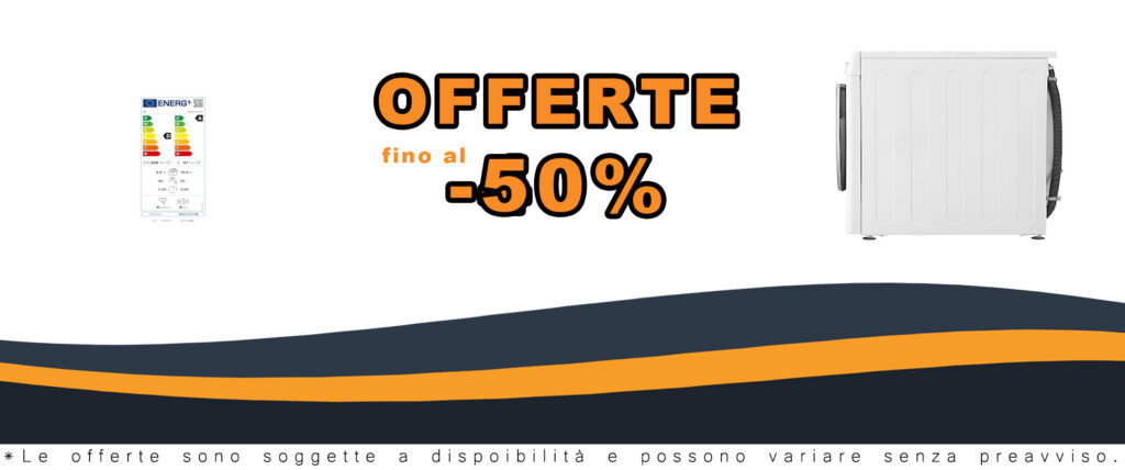LG AI DD D4R5010TSWS Lavasciuga 10 - 6kg Serie R5 in funzione, vista frontale con motore Inverter Direct Drive e TurboWash360
