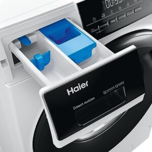 Haier I-Pro Serie 3 Lavatrice 9 Kg, elegante e funzionale, con motore Direct Motion e capacità di 9 kg