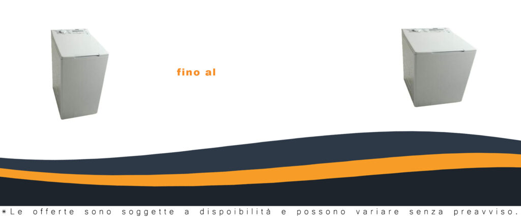 Sangiorgio Lavatrice 6,5 kg ST6512L Carica dall'Alto 1200 Giri A+++, vista frontale con sportello superiore