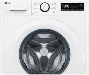 LG AI DD D2R3S08AIDD Lavasciuga Slim 8 - 4kg, lavatrice e asciugatrice con motore Inverter e tecnologia AI DD