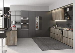 Lavastoviglie Haier XIB6B2D3FB 3?BAND ABT B Integrabile, vista laterale  