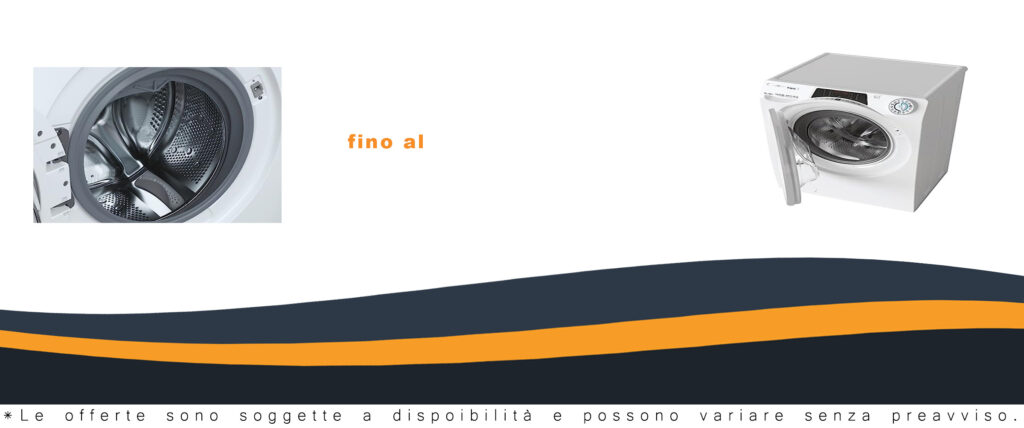 Lavatrice RapidÓ RO14126DWMST-S 12 Kg in bianco con velocità di centrifuga 1400 giri/min