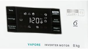Whirlpool FFB D85 V IT Lavatrice a Carica Frontale, 8kg, 1200 GIRI/MIN