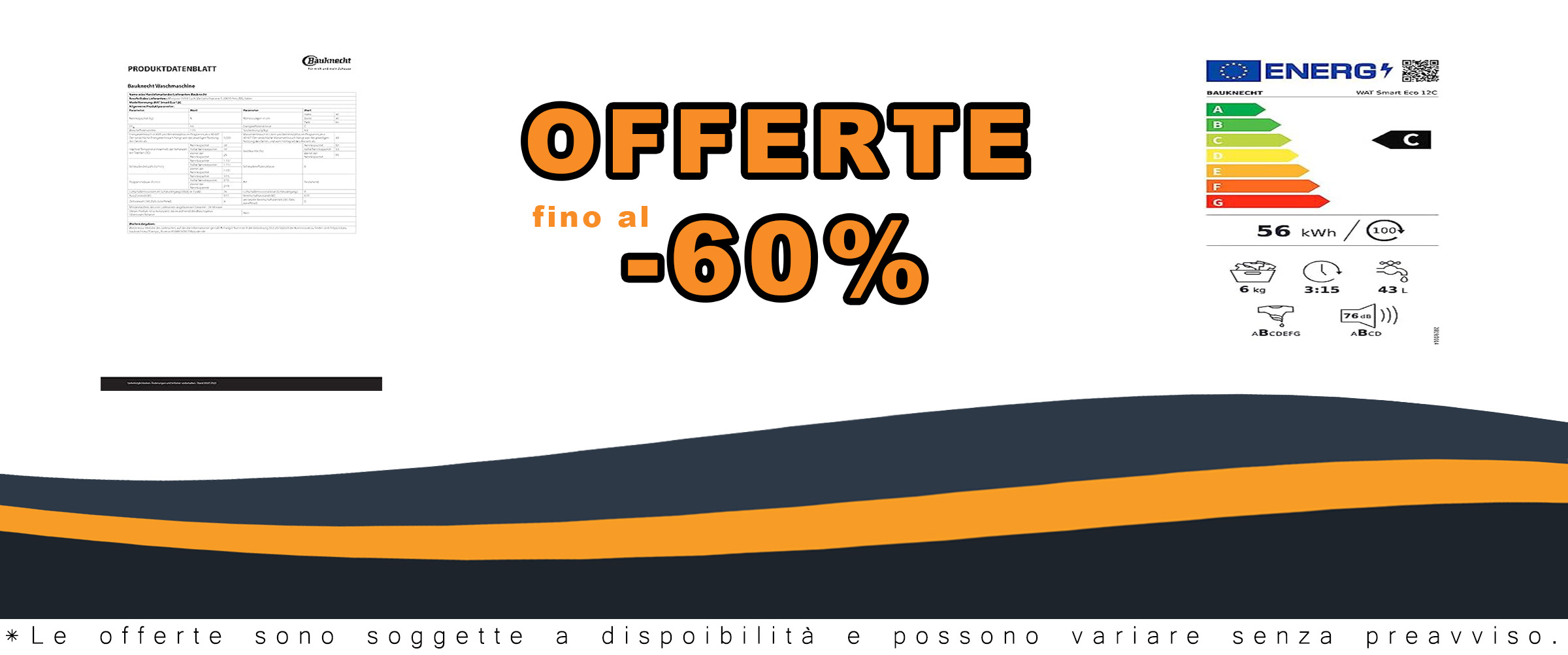 Bauknecht WAT Smart Eco 12C lavatrice con caricamento dall'alto e programma lana