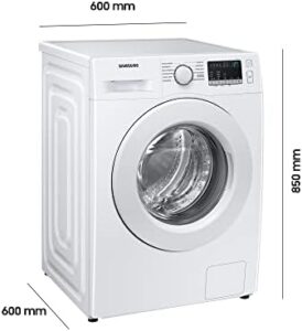 Lavatrice Samsung WW8PT4048EE/EG, 8 kg, 1400 giri/min, Ecobubble e programma igienico con vapore