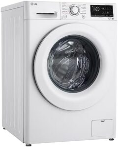 LG AI DD F4WV310S3AA Lavatrice Classe A, 10,5kg, Carica Frontale, 1400 giri/min, Serie V3, Lavaggio a Vapore, Motore Inverter Direct Drive, Smart Diagnosis, Libera installazione, Bianca