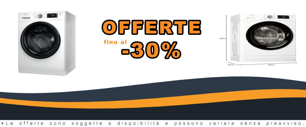 Lavatrice Carica Frontale 9 Kg FFB R649 BV IT con classe energetica A e 1400 giri, ideale per famiglie