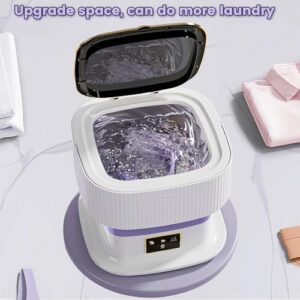 Mini lavatrice portatile da 11,5L, ideale per biancheria intima, calzini e uso in viaggio  